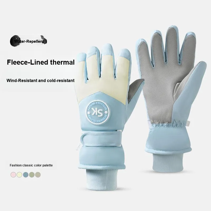 NANJIREN Thickened Sports Gloves Women's-2