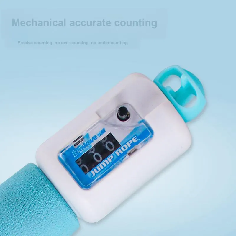 LENWAVE Casual Entertainment Mechanical Counting Jump Ropes Teenagers PVC+Steel Wire Rope, Sponge Controller-2
