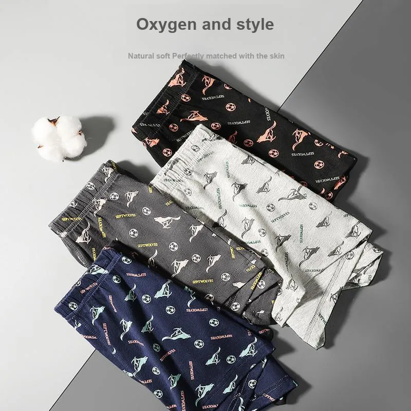 SEPTWOLVES Underpants Men's 4 Pack Gift Box Set+Shopping Bag-43