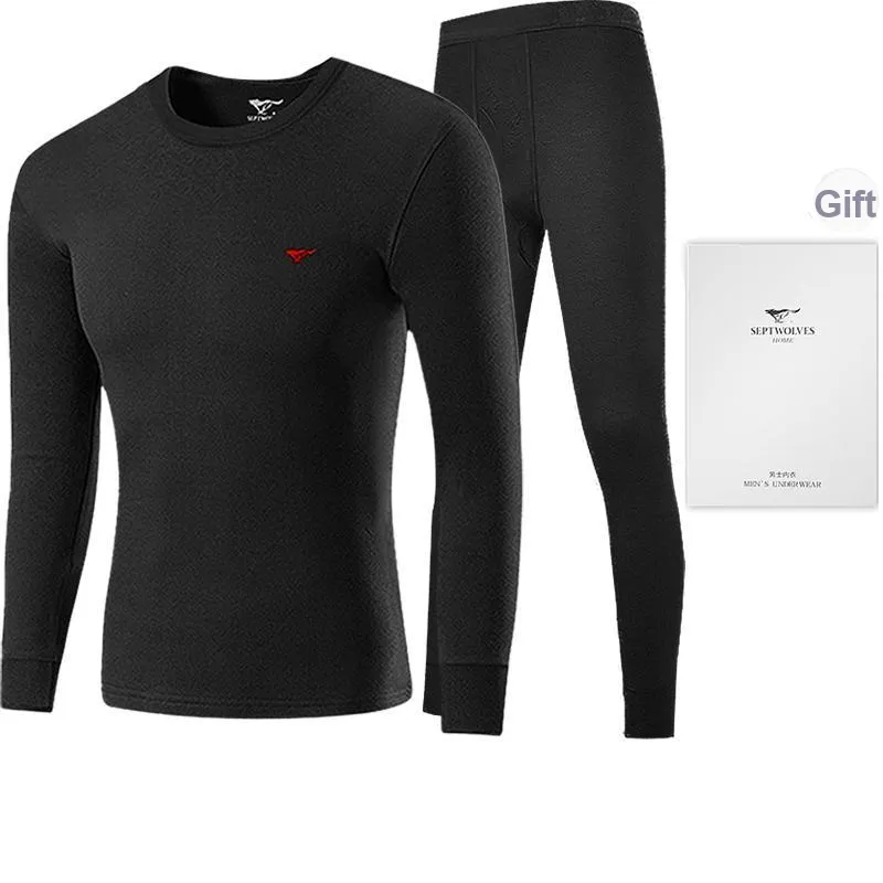 SEPTWOLVES Thermal Set Fall And Winter Men's Gift Box Set