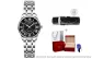 Natural Black Dial Women's Steel Band