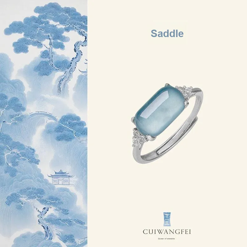 Princess Cui Ice Type Jadeite Rings Unisex-1