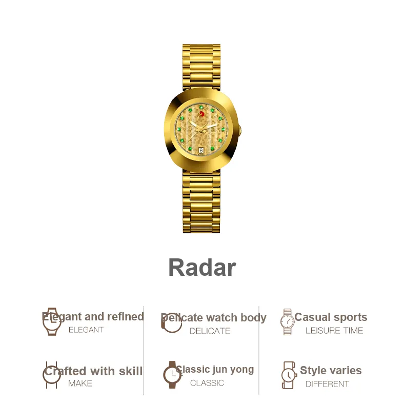 RADO Women's Diamond Star Founder Collection Watch-3