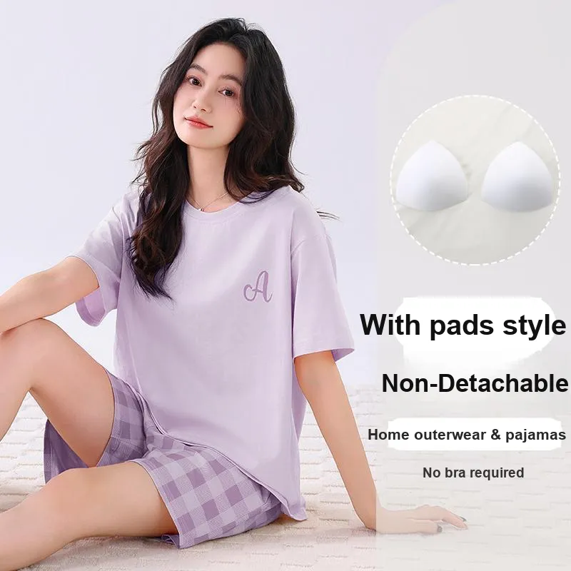 OUSHIBO Pajama Set Women's Image Color-1