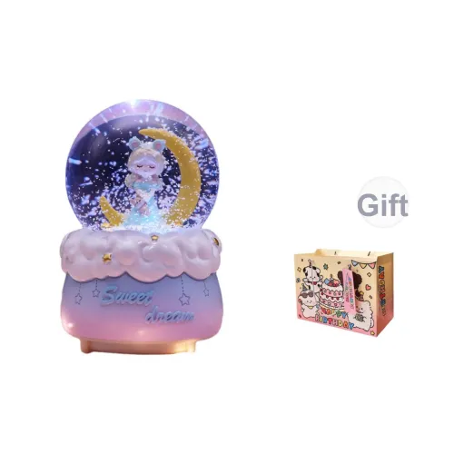 KUMAOYA Dreamy Princess Luna Crystal Ball Music Box Toys