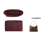 Carryall Medium Size Liner-Burgundy[Original Fleece]