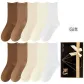 Dark Coffee *2, Khaki *2, Beige *2, Ecru *2, White *2 (10 Pack)