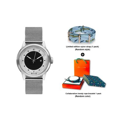 HYPERGRAND Кварцевый механизм Мужские часы M Collection 17мм*9мм*6мм Серебряные