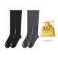 Black-Dark Heather Gray