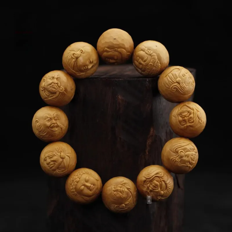 ZHOUPAI Olive Pit Bracelets Unisex-1