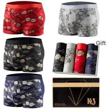 KJ Underpants Men's Gift Box Set Of 4