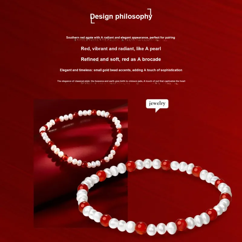 LAOMIAO Pearl Bracelets Women's-2