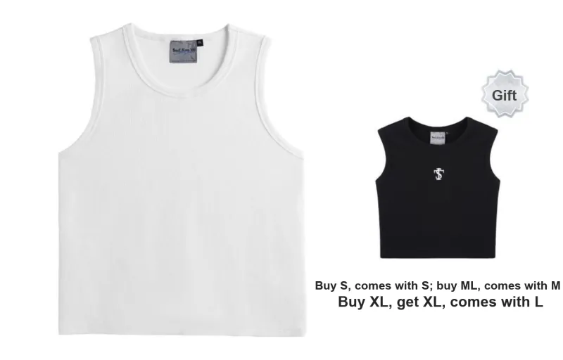 STK SMALL TOWN KID Tank Tops Unisex 2 Pack-16