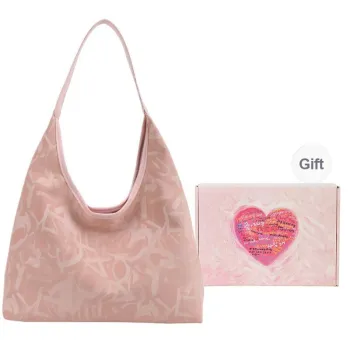DCLOUD PU Shoulder Bag Regular Women's White/Silver/Black/Pink