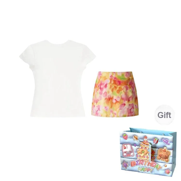 BRASS SCOUT Two Piece Skirt Sets Women's-1