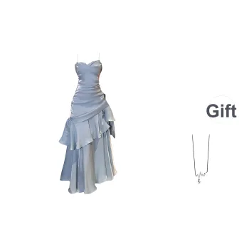 Grace Slip Dresses Women's Mist Ice Blue