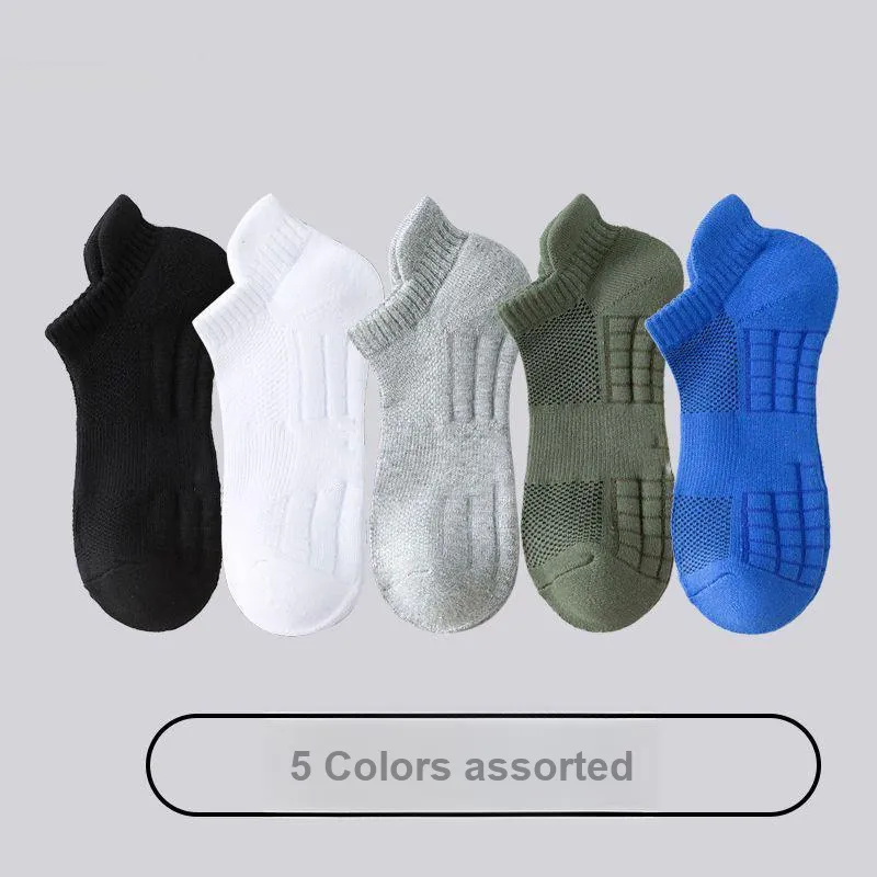 Gentle Welcome Ankle Socks Men's 5 Pack Socks-6
