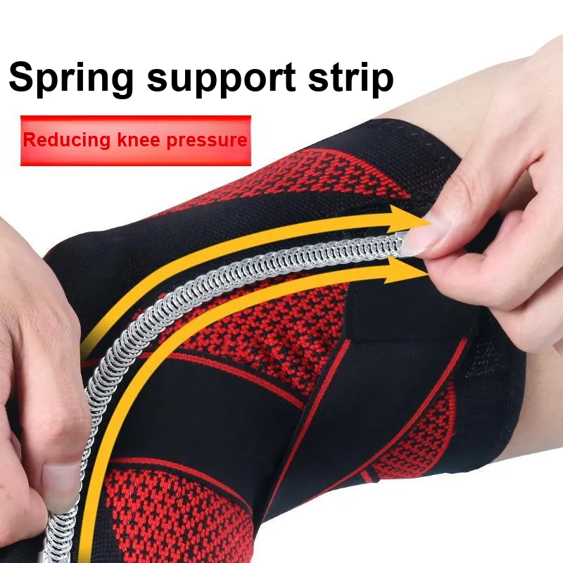 Kuangmi Running Unisex Silicone Knee Pads-2