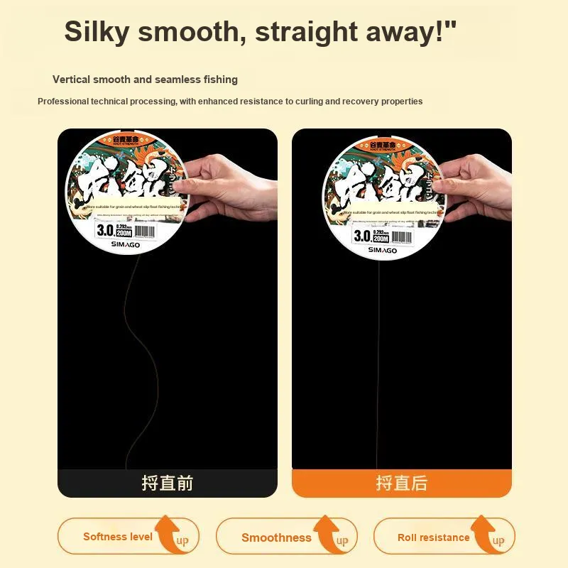 SIMAGO Fish Line Main Line Hand Rod Line-0