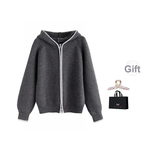 Aimilian Темно-серый Женский Свитер