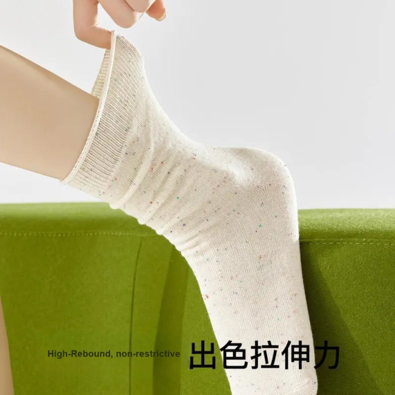 Temooues Mid Calf Socks Women's 3 Pack-2