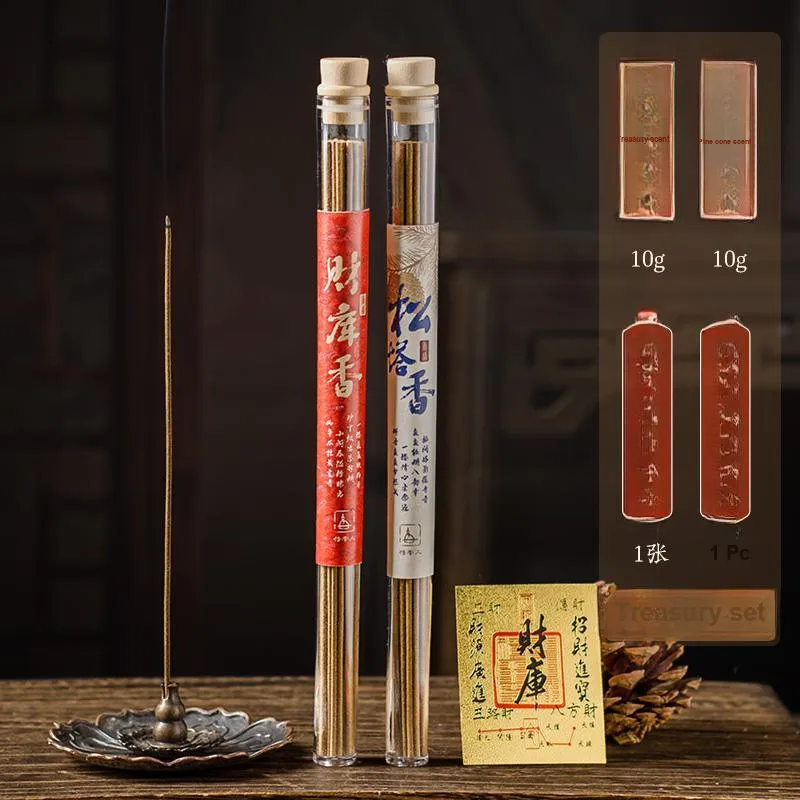 Waiters SF Financial Warehouse Fragrant Pine Cone Coil Incense Set-4