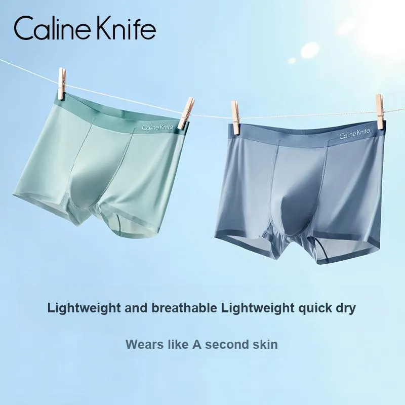 Qiao Ni Tong Underpants Men's Box 3 Pack-4