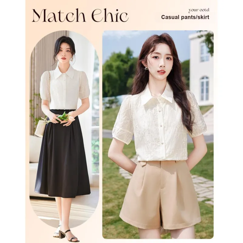 Like The Age Of Water Shirt Regular Women's Apricot-4