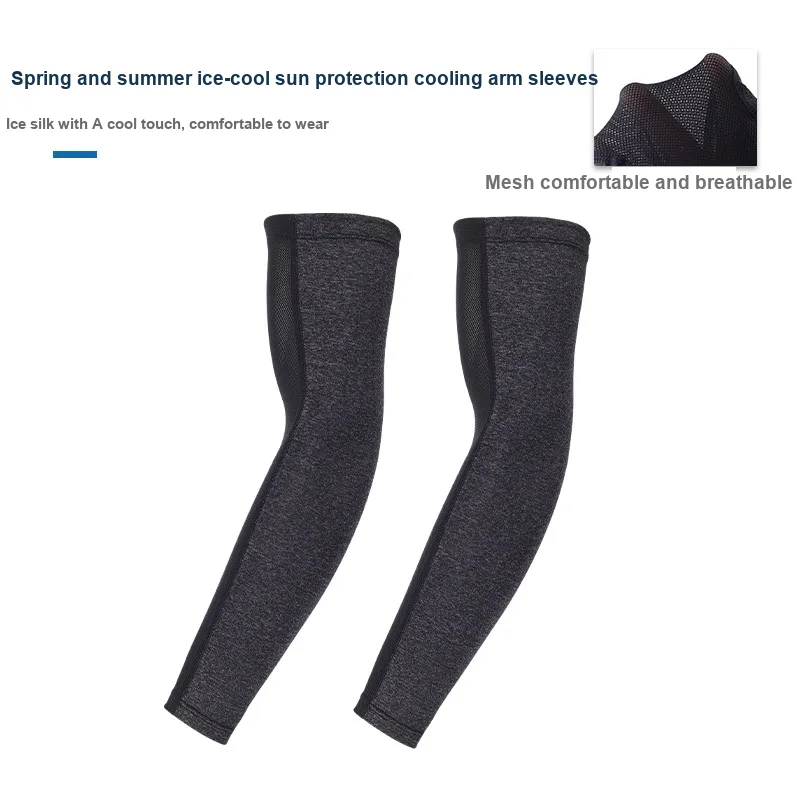 TANLU Riding Equipment Oversleeve Outdoor Unisex Polyamide/Elastane S M L Black Hemp Black-4
