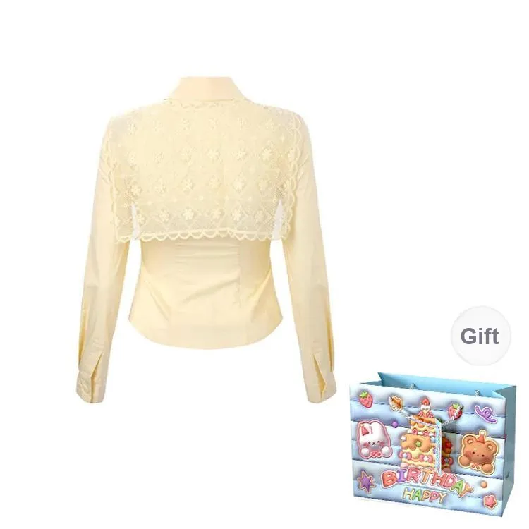 REMOULD Shirt Women's Light Yellow-1