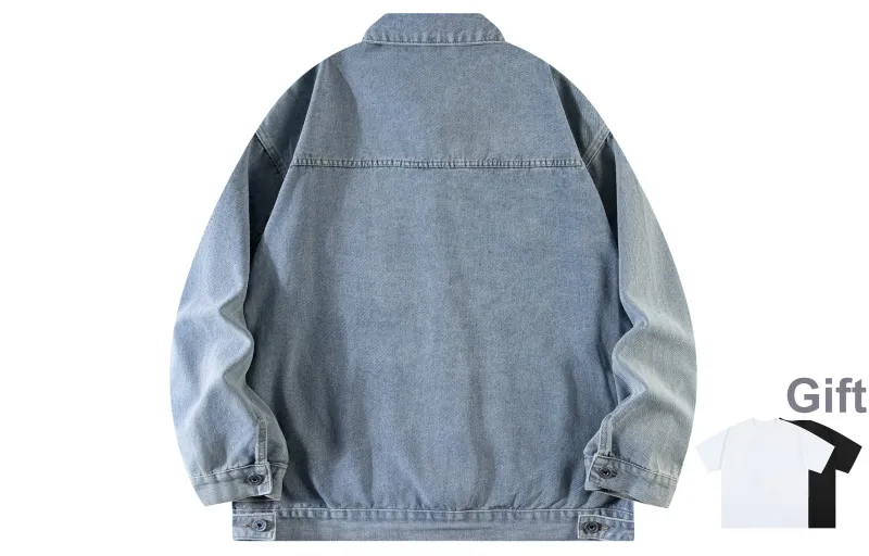 RCTAMY Denim Jackets Unisex-7