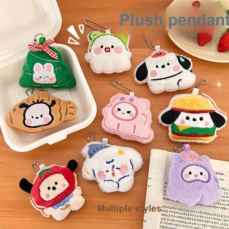 Yi Bu Kang Plush Pendants Unisex-24