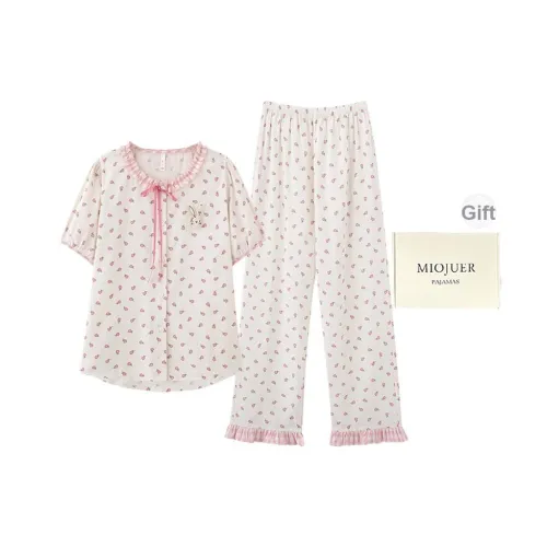 MIOJUER Пижамный комплект женский Gift Box Set розовый