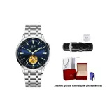 Natural Steel Band Blue Dial
