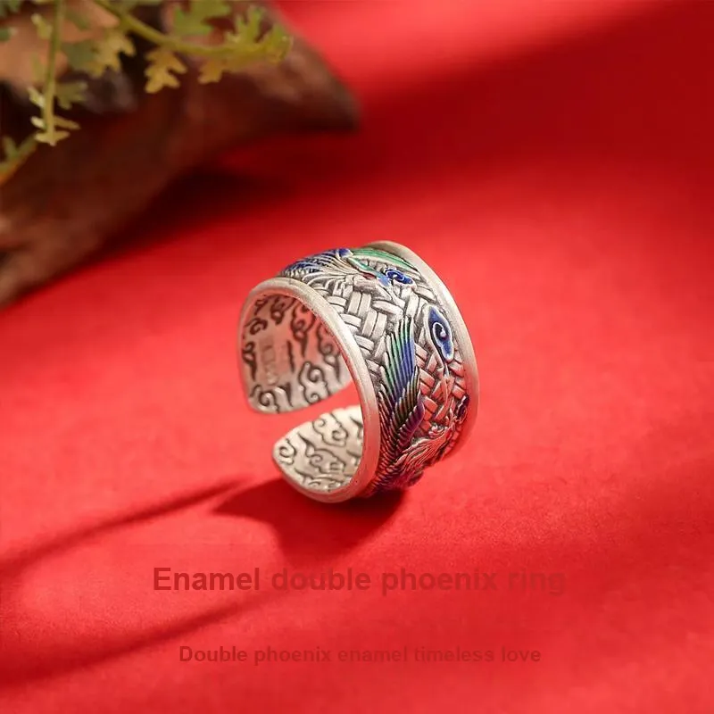 MISS TOOYA S999 Fine Silver Rings Unisex-1