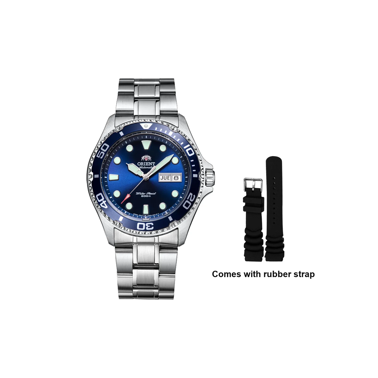 ORIENT Men's Diving Shark Collection Watch