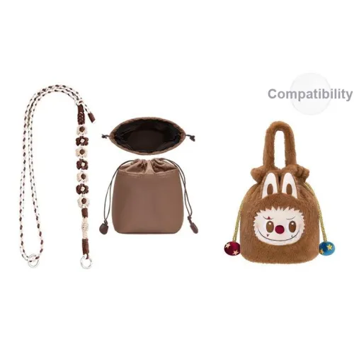 Ingenuity Handmade Нейлоновая Сумка-Вкладыш Женская Коричневая