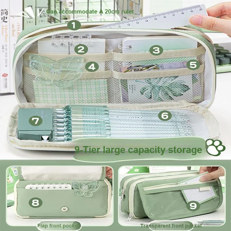 XIAOYECHONGYA Pencil Case Good Looking Cute Cat Paw Squeeze Toy Pencil Case/pencil Box-3