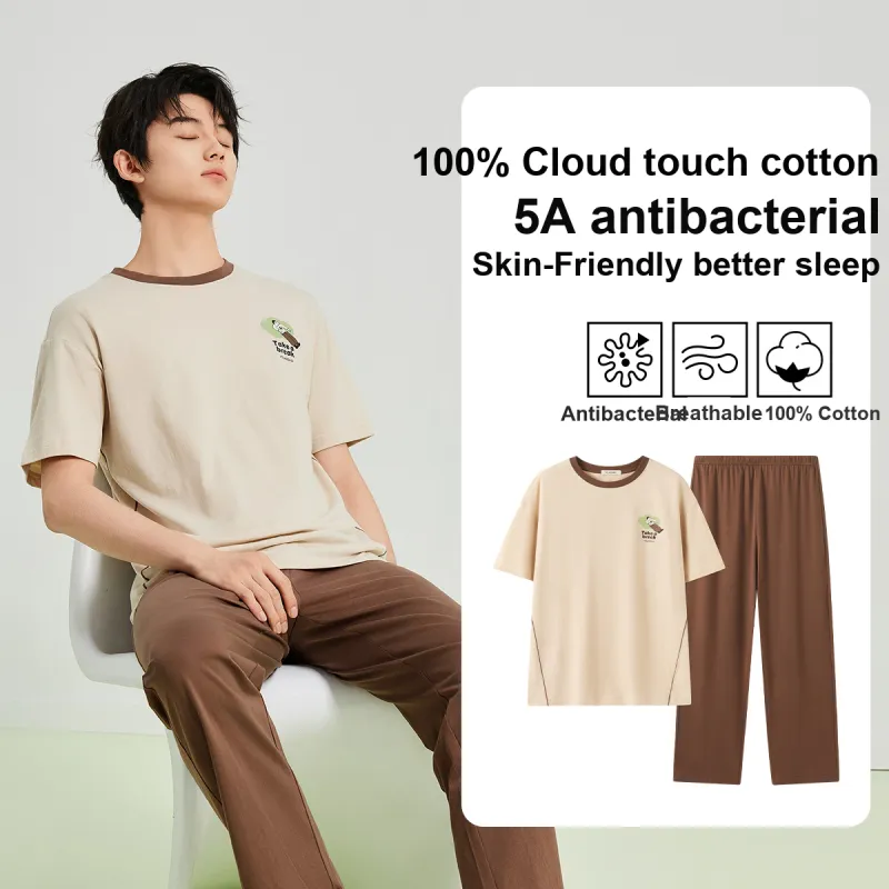YOUKESHU Pajama Set Men's Shopping Bag-10