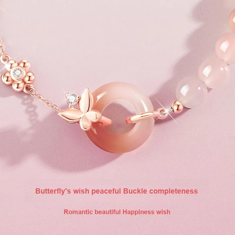 Central Fashion Chalcedony Bracelets Women's-2