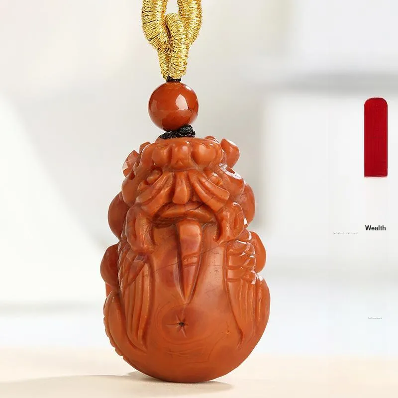 Phoenisess Southern Red Agate Necklaces Unisex-1