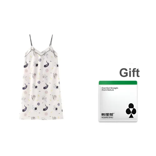 YOUKESHU Женские ночные сорочки