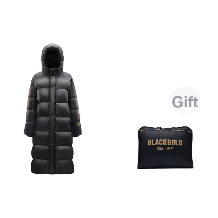 GOLDFARM Down Jackets Unisex Black