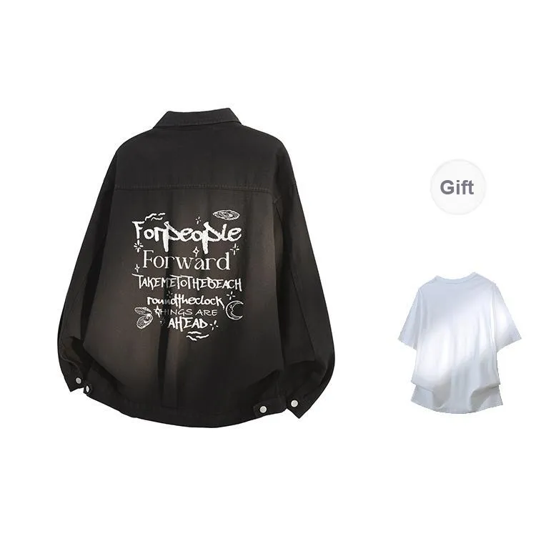 FAX FOR FMACM Denim Jacket Unisex-7