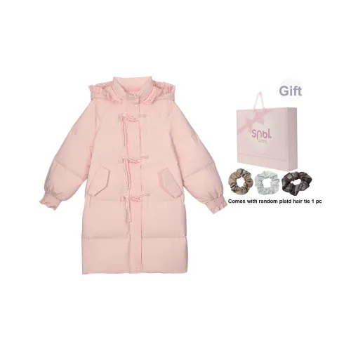 SNBL Розовый Женский Пуховик