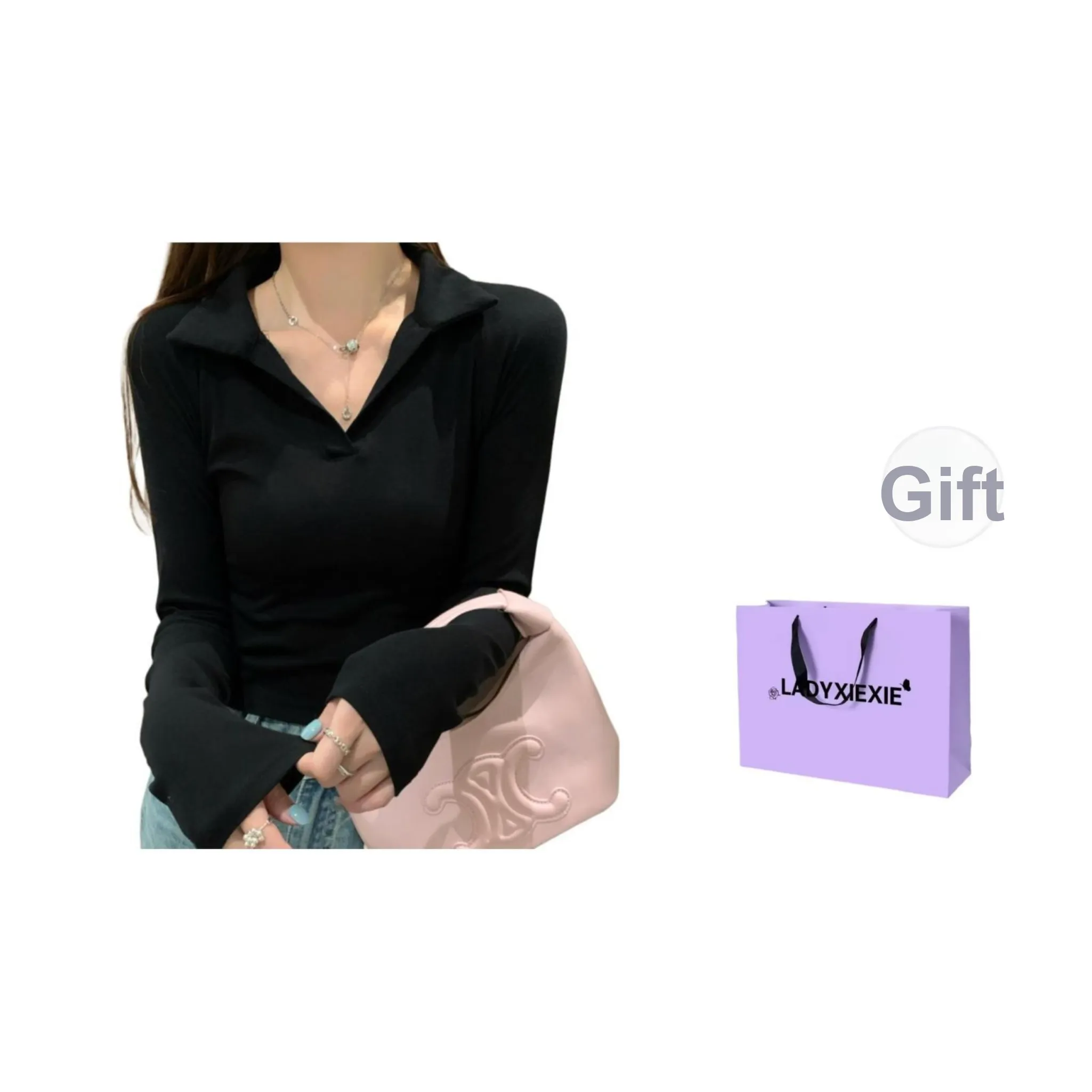 LADYXIEXIE Стандартная T-рубашка Женская