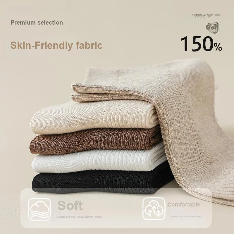 PLANDOO Mid Calf Socks Unisex Shopping Bag 3 Pack-6