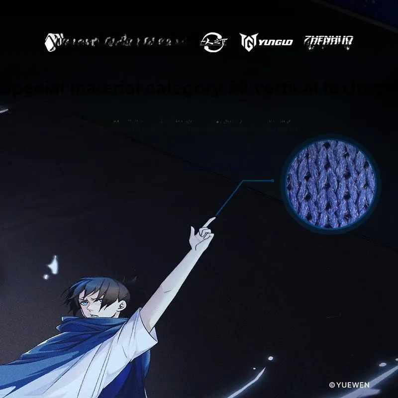 Fire Up [under One Person × Drop] Authorized Collaboration Professional Gaming Esports Mouse Pad-2