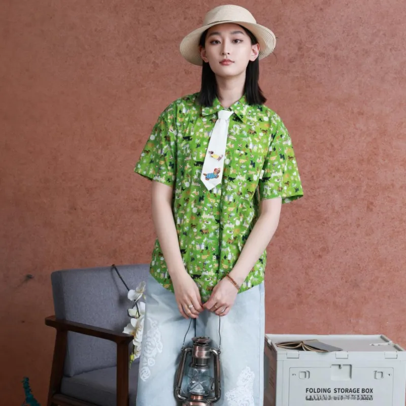 SETIROM Shirts Women's Green-4