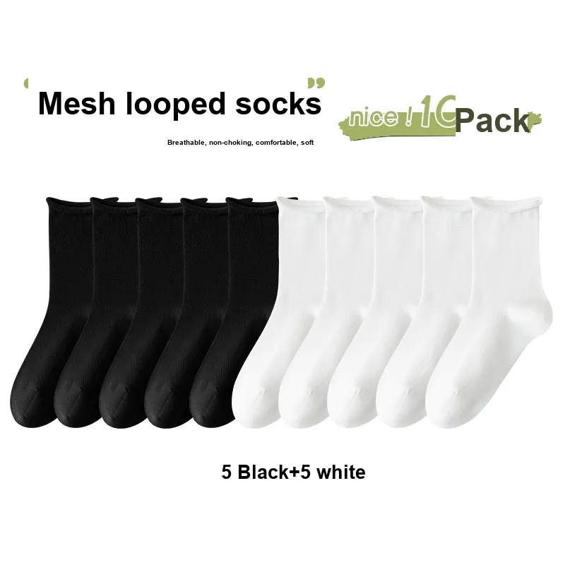 7 SEVFUN Mid Calf Socks Women's Combo Set-41